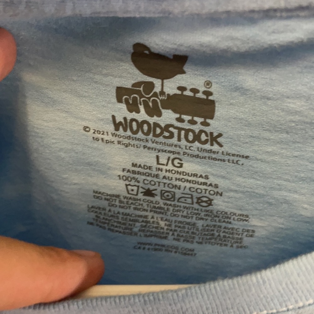 Woodstock Tee Large - Picture 2 of 5